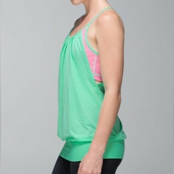 Lululemon No Limits Tank size 6 In Opal/Pink - Picture 1 of 10